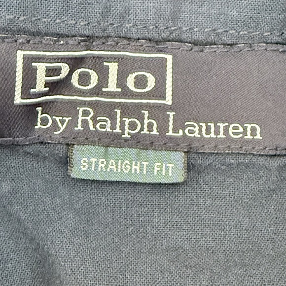 Polo Ralph Lauren Navy Blue Paisley Straight Fit Shorts Mens 36x8 Cotton - Picture 5 of 6